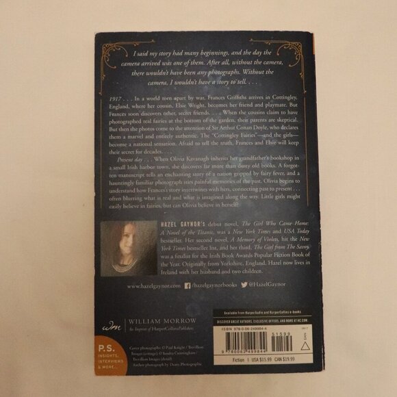 The Cottingley Secret by Hazley Gaynor | Fantasy | Historical | Fiction | Novel‎ - Picture 2 of 4